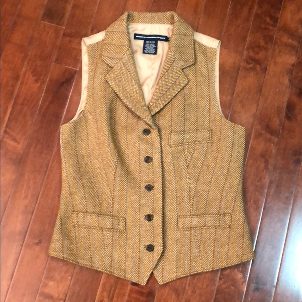 Ralph Lauren Sport  Wool Vest size 4.